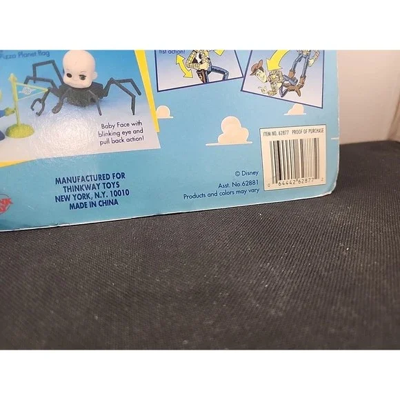 Toy Story Knock-Down Woody Action Figure ThinkWay Disney Pixar 1995 NEW Vintage - Picture 5 of 5